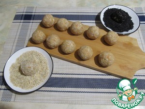 Закусочные шарики с тунцом Закусочные шарики с тунцом