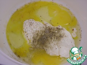 Закусочный кекс с тунцом и оливками Закусочный кекс с тунцом и оливками