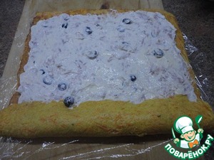 Закусочный морковный рулет Закусочный морковный рулет