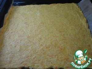 Закусочный морковный рулет Закусочный морковный рулет