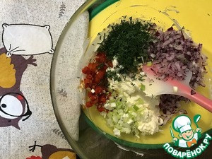 Закусочный сырно-чесночный багет