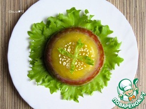 Заливное "Тунец по-королевски" Заливное "Тунец по-королевски"