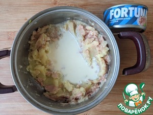 Запеканка из тунца "Аля Брандада"