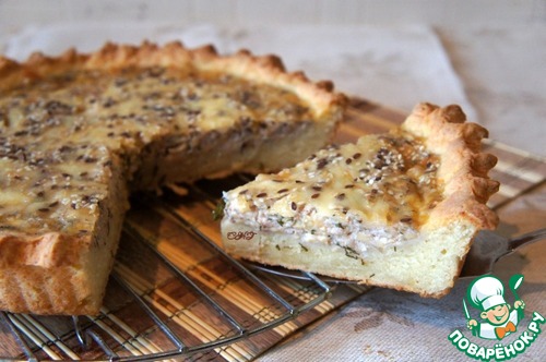 Сырно-ореховый пирог Сырно-ореховый пирог
