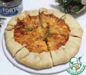 Сливочная галета с тунцом Сливочная галета с тунцом