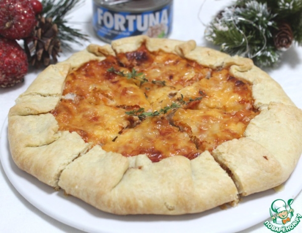 Сливочная галета с тунцом Сливочная галета с тунцом