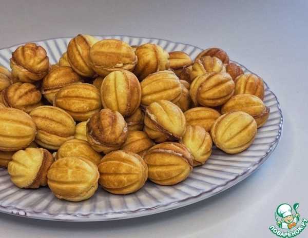 Орешки со сгущенкой из нашего детства