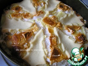 Праздничная кростата с зефиром Праздничная кростата с зефиром