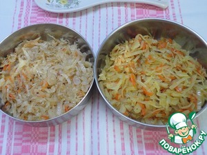 Быстрые пирожки с капустой