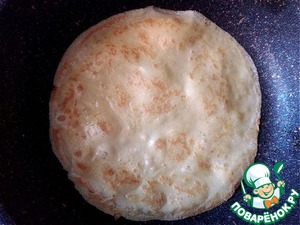 Блины, фаршированные картофелем с тунцом