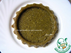 Цитрусовый тарт с чаем матча