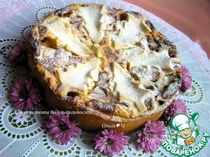 Праздничная кростата с зефиром Праздничная кростата с зефиром