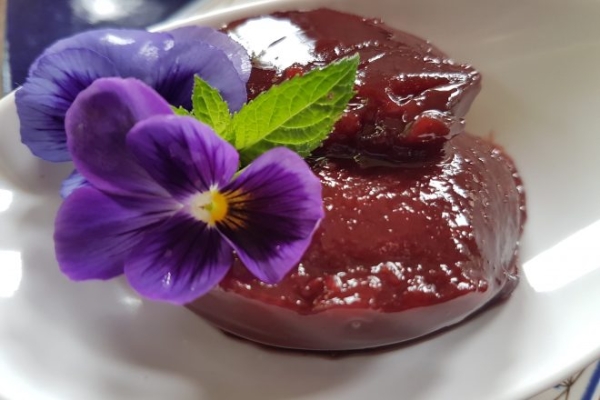 Джем из ягод гуми и малины