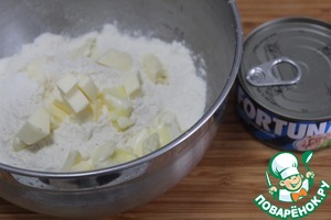 Сливочная галета с тунцом Сливочная галета с тунцом