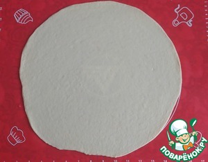 Пирог со шпинатом и тунцом "Снежинка"