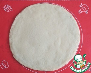 Пирог со шпинатом и тунцом "Снежинка"