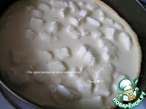 Праздничная кростата с зефиром Праздничная кростата с зефиром