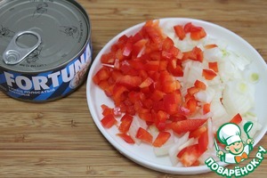 Испанский пирог с тунцом Испанский пирог с тунцом