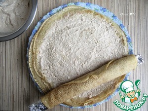 Блинное полено "Старый новый год"