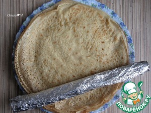 Блинное полено "Старый новый год"