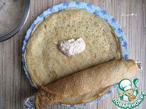 Блинное полено "Старый новый год"