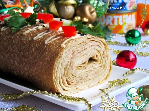 Блинное полено "Старый новый год"