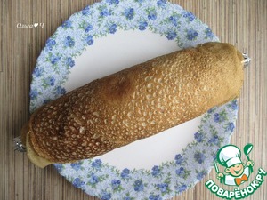 Блинное полено "Старый новый год"