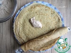 Блинное полено "Старый новый год"