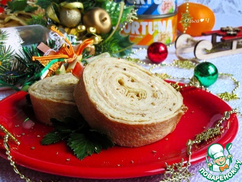 Блинное полено "Старый новый год"