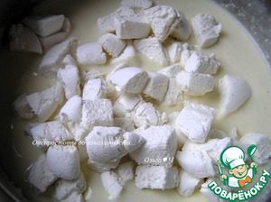 Праздничная кростата с зефиром Праздничная кростата с зефиром