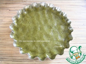 Цитрусовый тарт с чаем матча