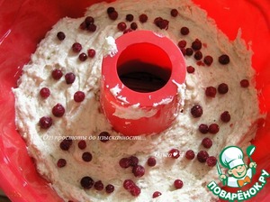 Миндальный кекс с брусникой Миндальный кекс с брусникой