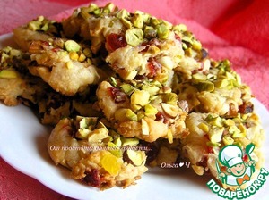 Флорентийское печенье с фисташками