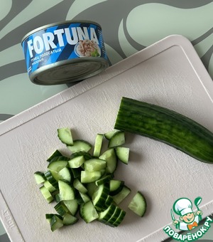 Гамба с тунцом