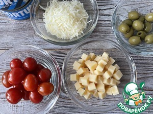 Холодная паста с тунцом Холодная паста с тунцом