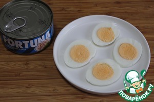 Итальянская закуска "Русский салат с тунцом" Итальянская закуска "Русский салат с тунцом"