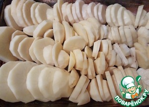 Картофельная запеканка с тунцом