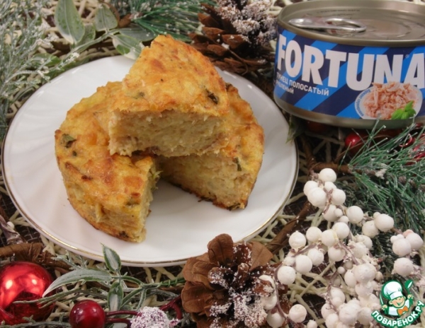 Картофельные кексы с тунцом Картофельные кексы с тунцом