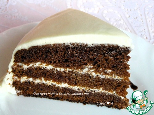 Мамин торт "Черный принц"