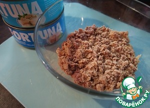 Нежный салат с тунцом Нежный салат с тунцом