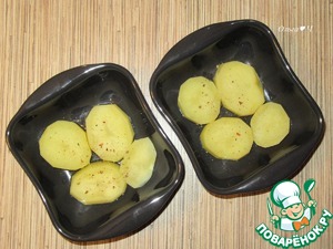 Постный жюльен с тунцом Постный жюльен с тунцом