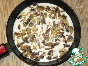 Постный жюльен с тунцом Постный жюльен с тунцом