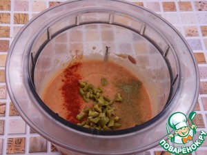 Рыбно-фасолевый паштет с оливками Рыбно-фасолевый паштет с оливками