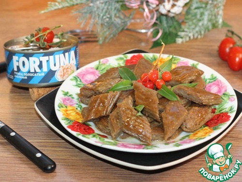 Рыбные полоски с лимонно-медовым соусом