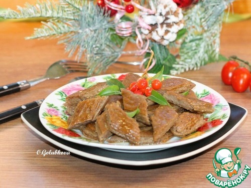 Рыбные полоски с лимонно-медовым соусом