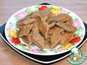 Рыбные полоски с лимонно-медовым соусом