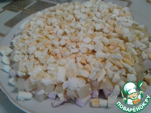 Салат "Ананасы под шубой" Салат "Ананасы под шубой"