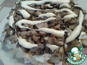 Салат "Ананасы под шубой" Салат "Ананасы под шубой"