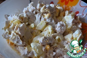 Салат "Гнездо глухаря" диетический