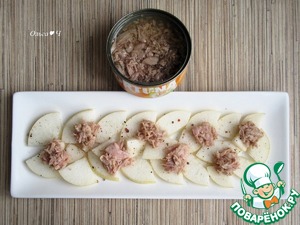 Салат "Метель" с тунцом